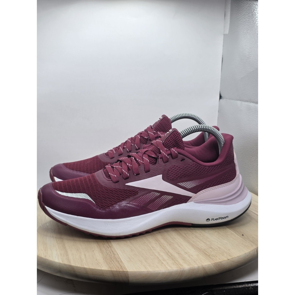 Women 7.5 - Reebok Floatride Energy 5 AdventureMaroon Cushioned Sneakers Lace Up